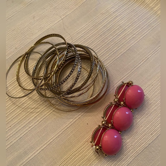 Women’s Stacking Bangle Bracelets and Fashion Bauble Bracelet - Picture 1 of 5